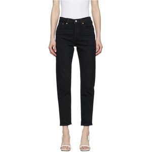 Levi's Black Wedgie Icon Jeans